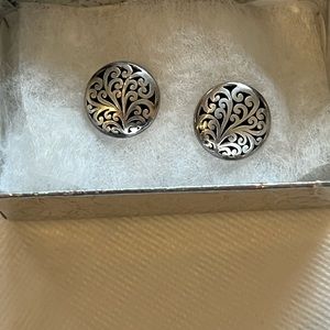 Lois Hill Button Earrings--Available as of  2/18/2024